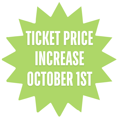 Ticket Price Increase Oct 1st